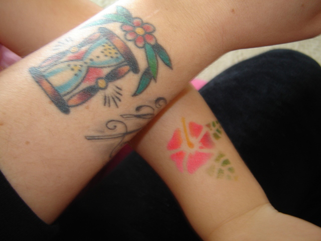 Girly Wrist Tattoos